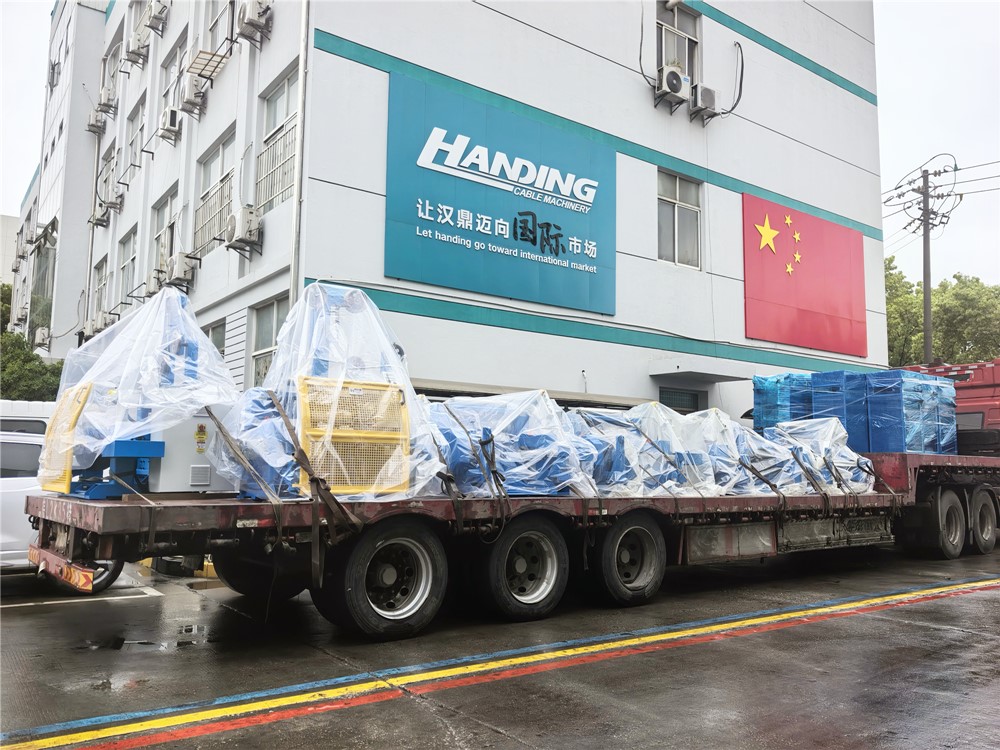 汉鼎BP-630箱式主动放线架发运海外