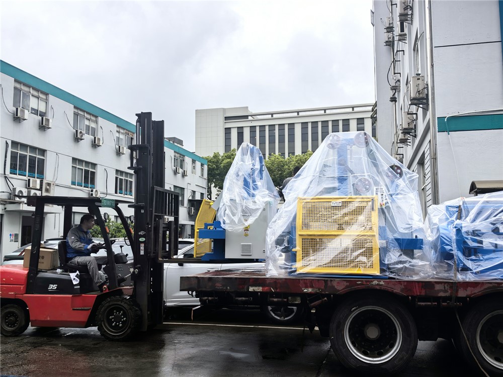 汉鼎BP-630箱式主动放线架发运海外
